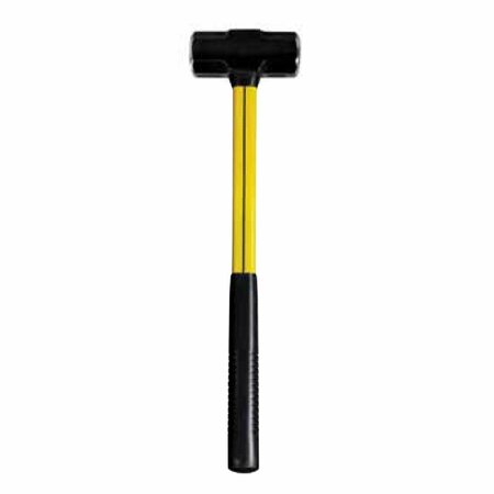 HOMEPAGE Classic 8 lb Steel Double-Faced Sledge Hammer with 36 in. Fiberglass Handle HO2739577